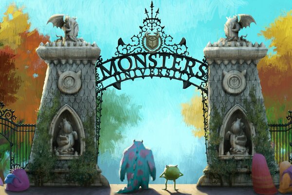 Eine Reise in die Kunst für eine Monster Corporation