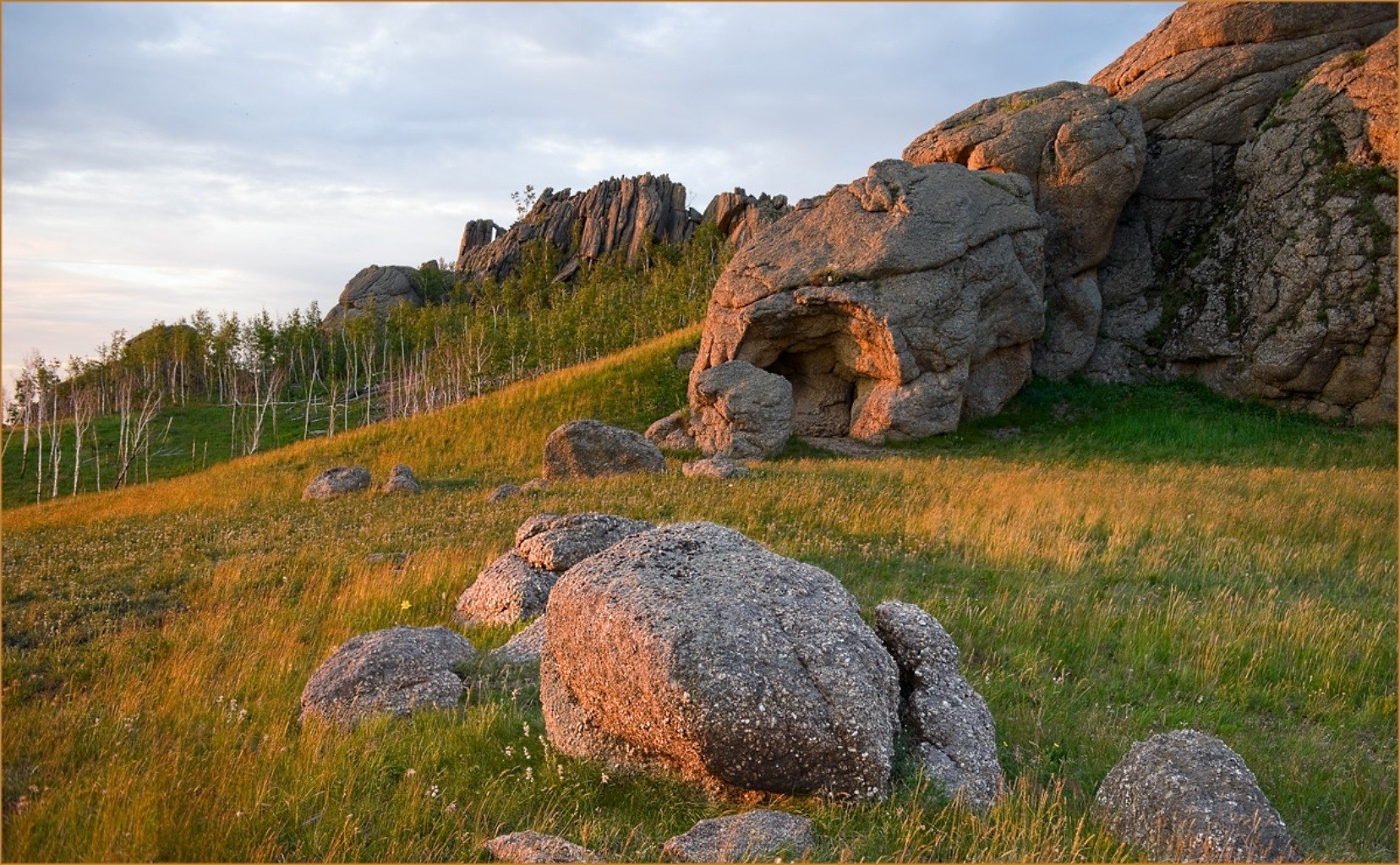 landscapes landscape nature travel sky outdoors rock grass mountain stone summer scenic water