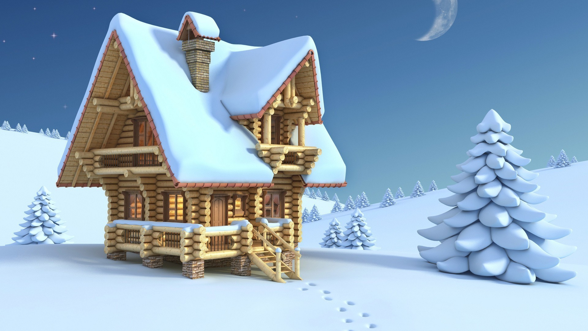 Поиск обоев сказочные зимние домики в разделе все категории.