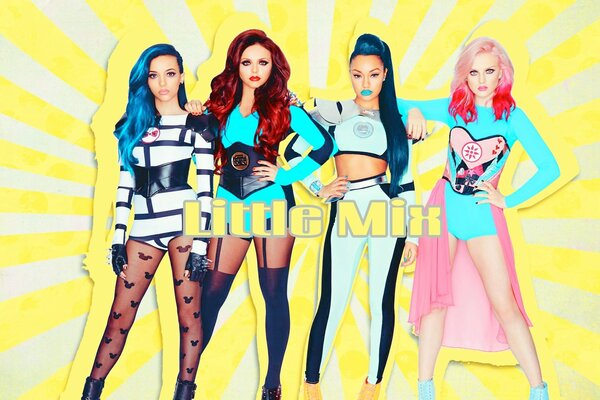 Chanteuses à la mode Little Mix