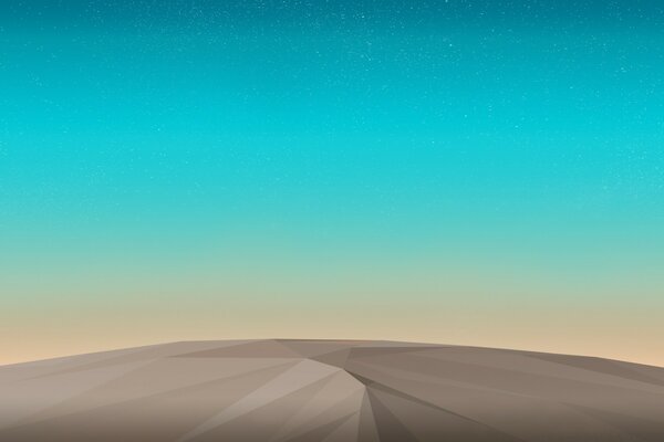 Landscape for android sand and desert