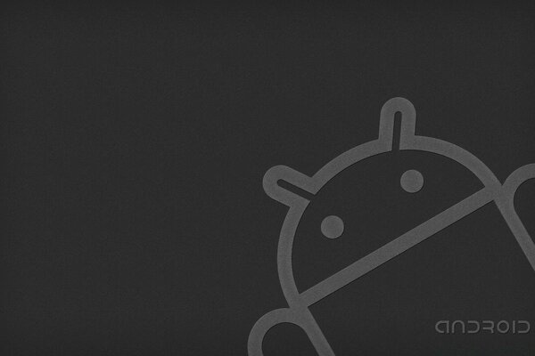 Android desktop wallpaper on a dark background