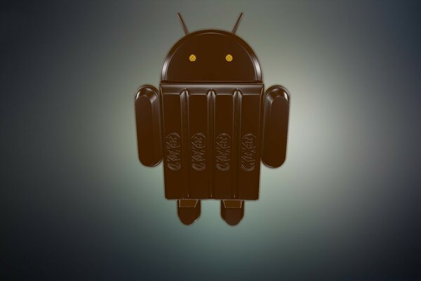 Қараңғы фонда Android тұсқағазы