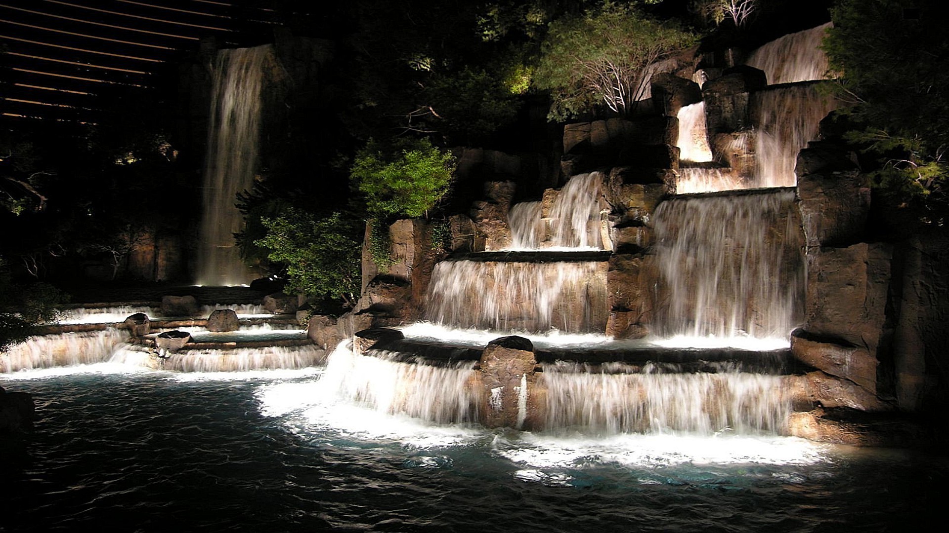 cascadas agua cascada río viajes corriente naturaleza movimiento al aire libre corriente madera cascada mojado otoño árbol roca hoja piedra piscina tropical