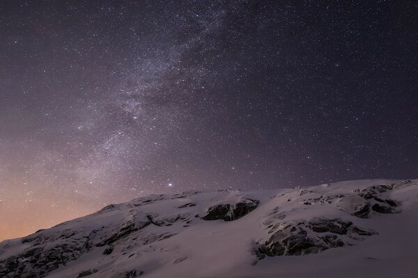 Snow astronomy and exploration somehow combined here