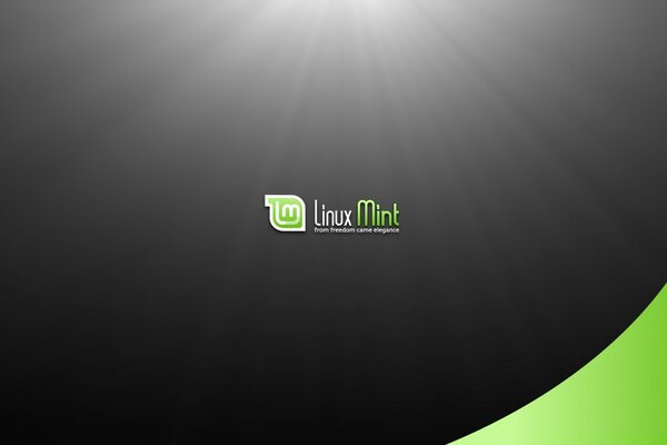 Linux splash screen green light