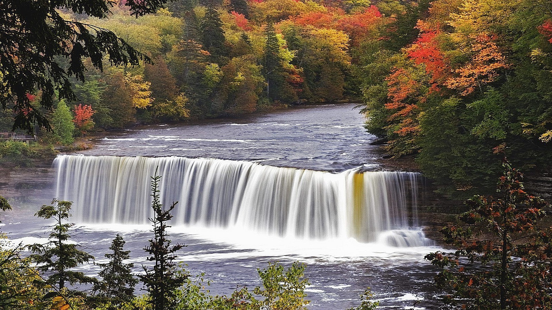 Живой крас. Красивые водопады. Красота природы. Красивые пейзажи с водопадами. Осенний водопад.