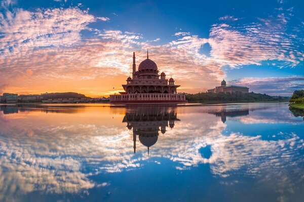 Putrajaya is the new administrative center of Malaysia