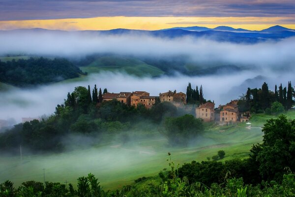 Mountain landscape outdoors