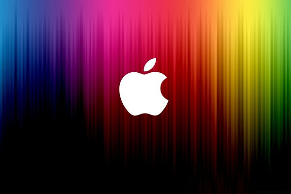 Apple в радуге бесплатно