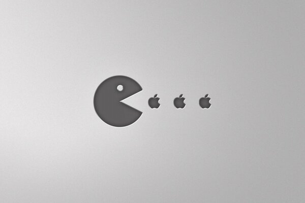 Pac-Man insegue il trio di Apple