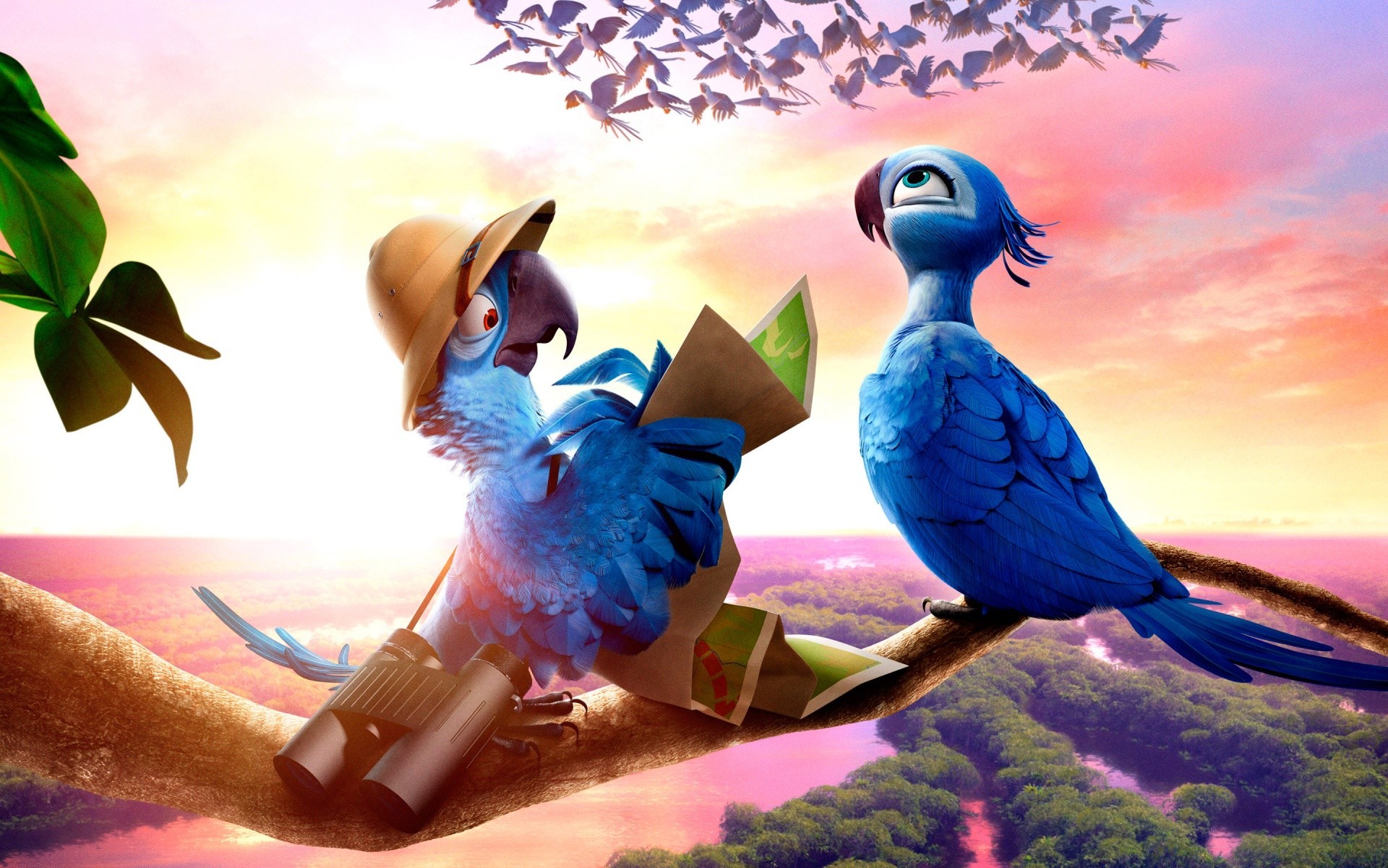 dibujos animados naturaleza pájaro ilustración