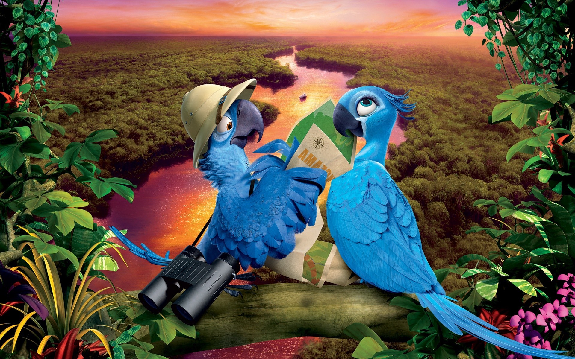 dibujos animados naturaleza ilustración pájaro