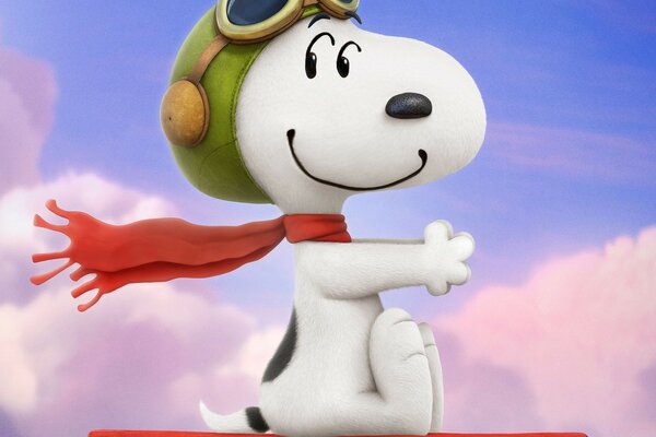 Ünlü çizgi filmden havalı köpek