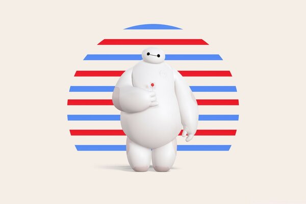 Marshmallow adamı. Çizgi film kahramanları