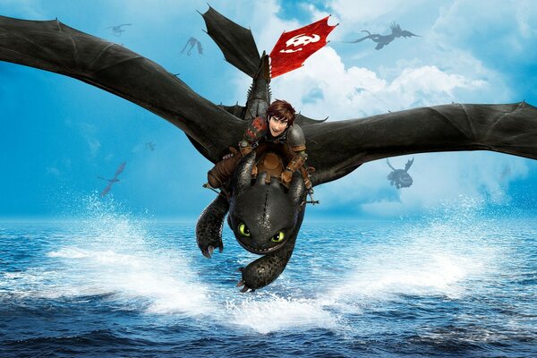 Imagens do filme Como Treinar Seu Dragão