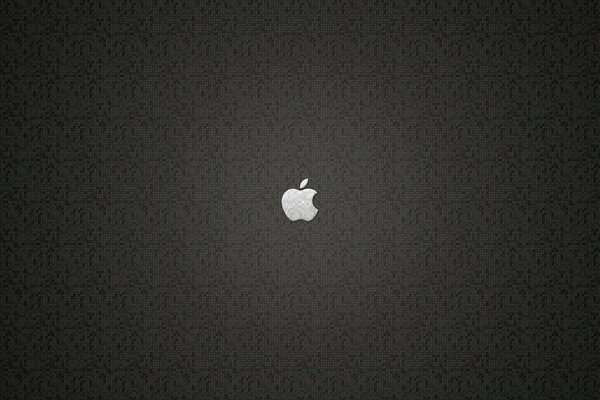 iPhone logo on a gray background