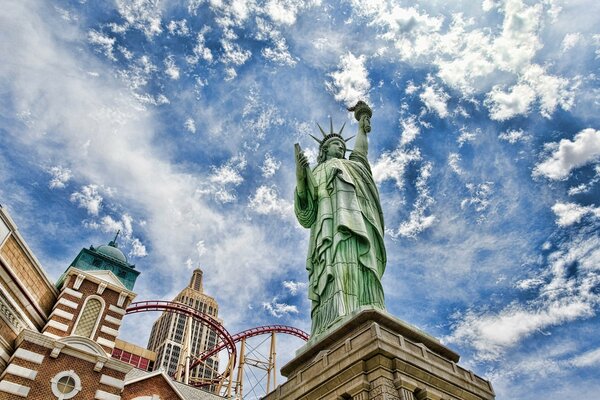 Famous places and architecture against the sky