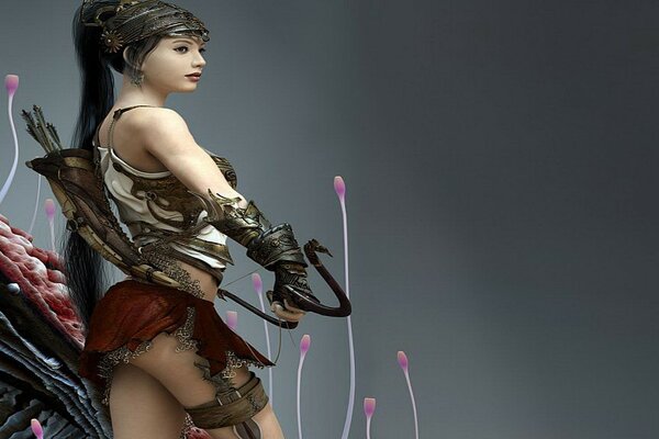 Warrior woman is a good option for the desktop