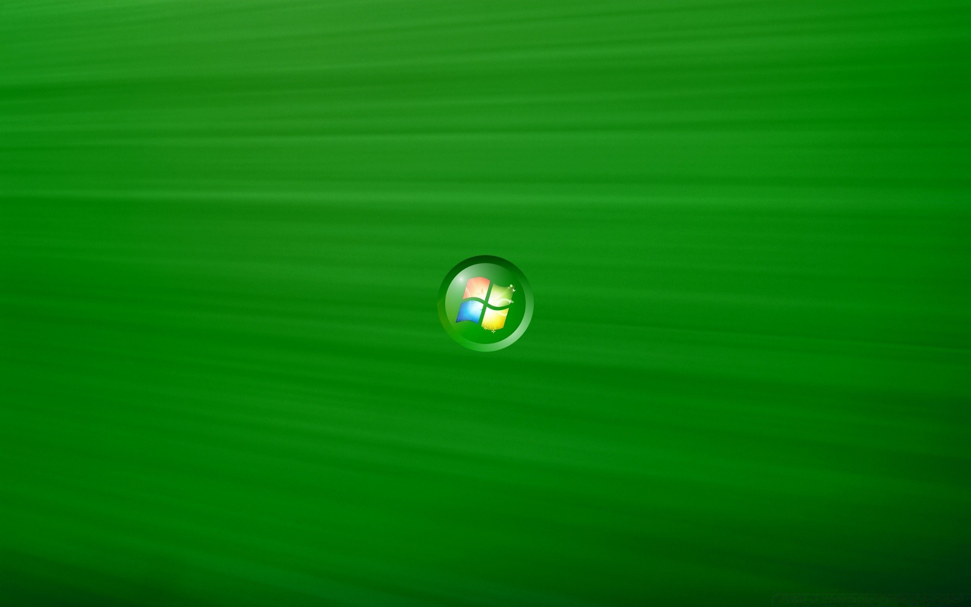 Windows 7 зеленый