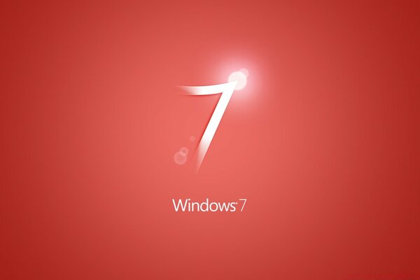 Bright red windows screensaver