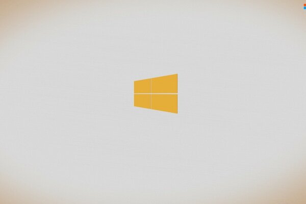 Заставка windows в желтых оттенках