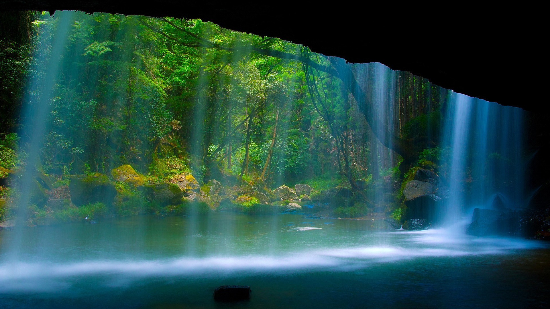 cascate acqua viaggi natura paesaggio cascata estate all aperto fiume luce