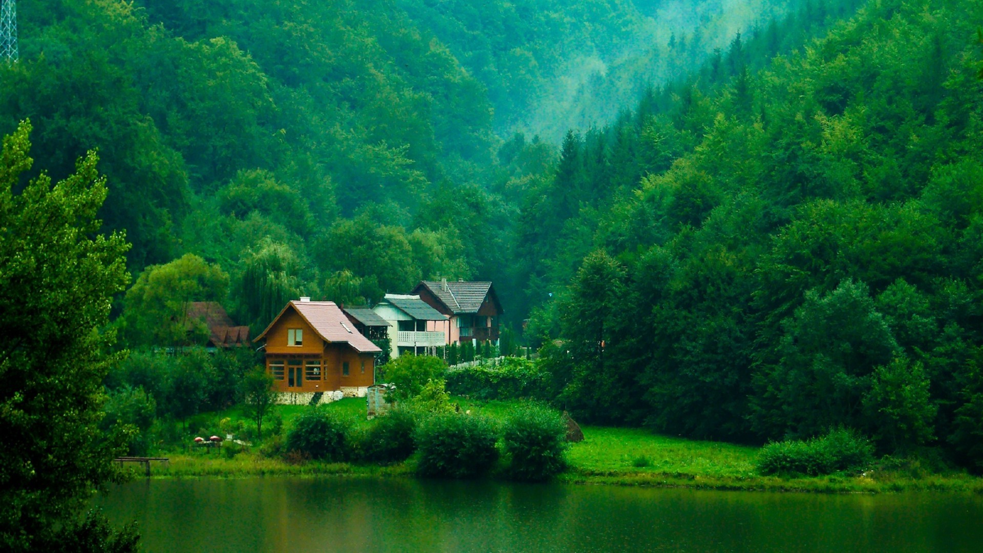 houses and cottages wood water tree nature lake outdoors summer landscape house travel home daylight