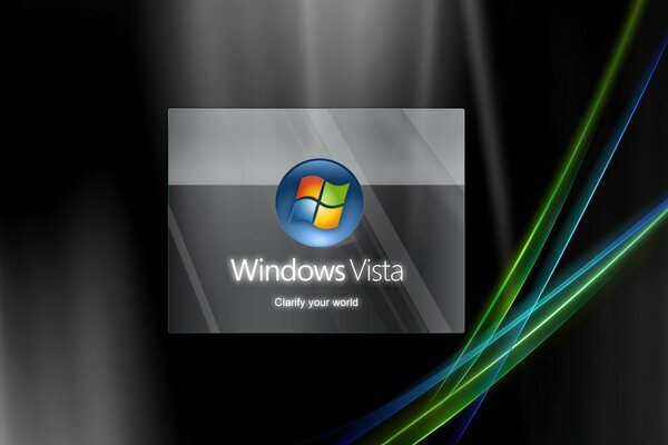 Imagen futurista del nuevo Windows vista