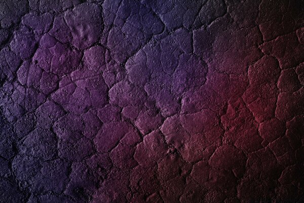 Texture image of cracked earth in gradient color