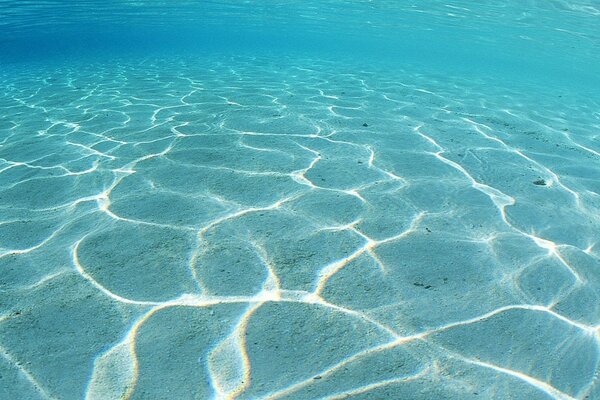 Tapeten für den Desktop. Strand und Wasser