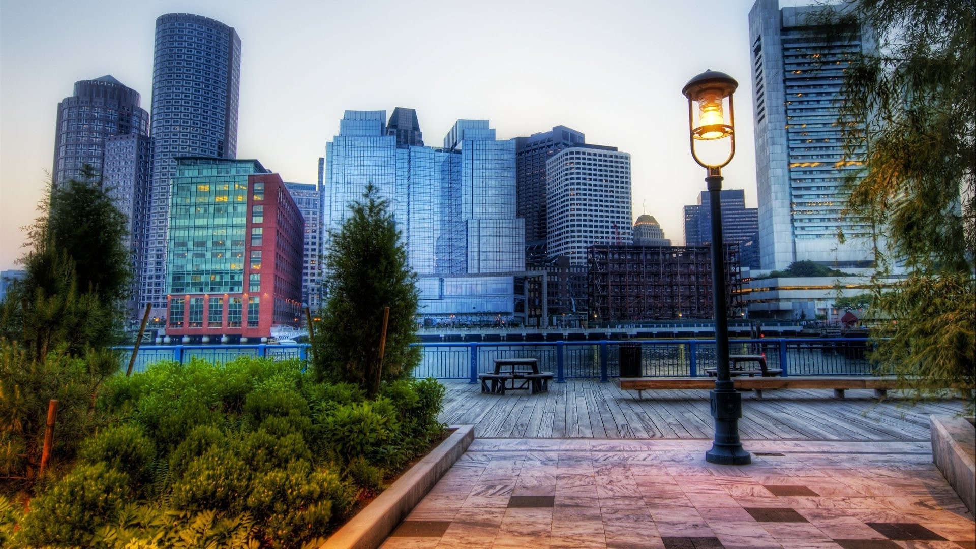 skyscrapers city architecture building travel urban skyscraper modern sky downtown cityscape dusk skyline office outdoors evening water light business street