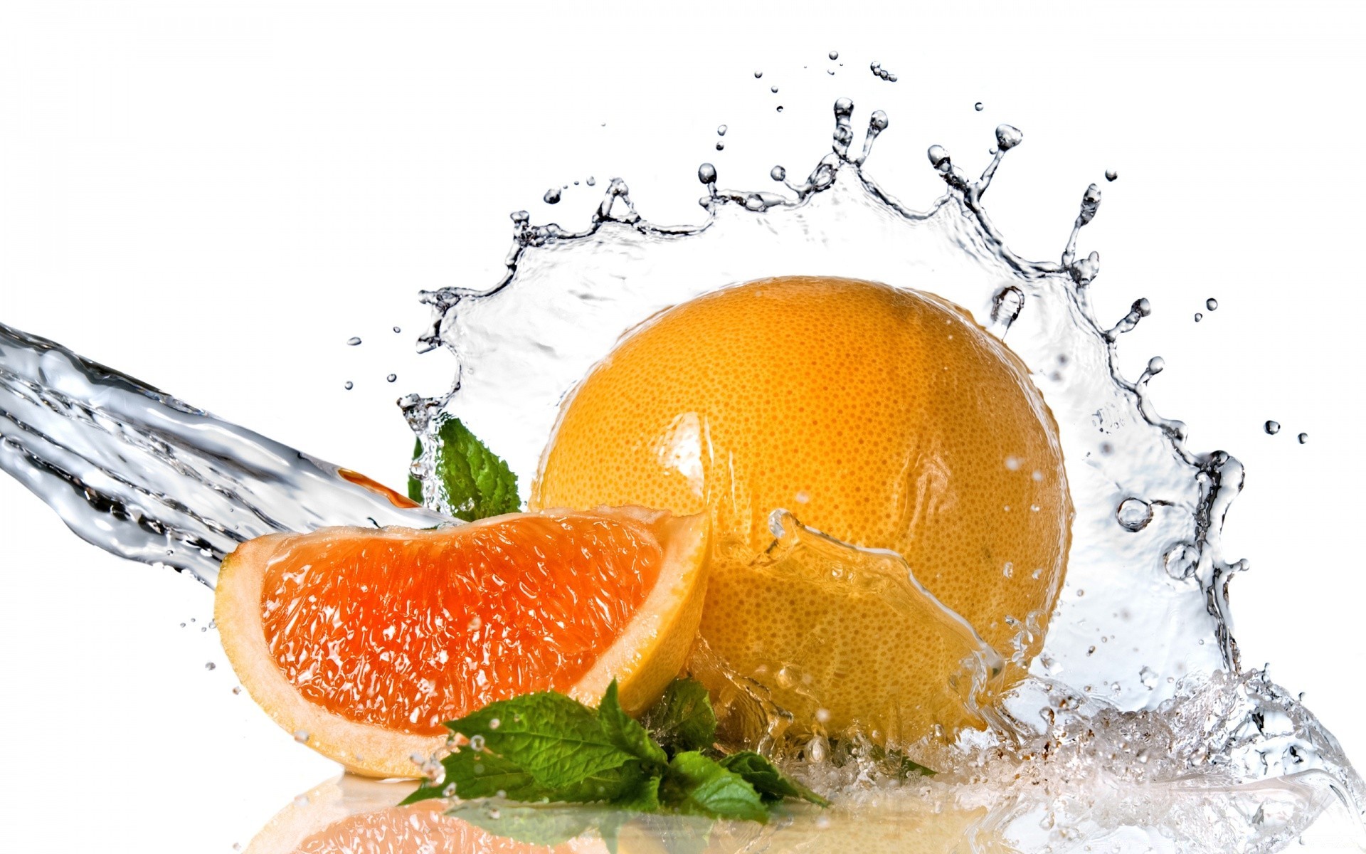 droplets and water food fruit healthy juicy wet health drink refreshment desktop cold drop sweet slice juice lemon