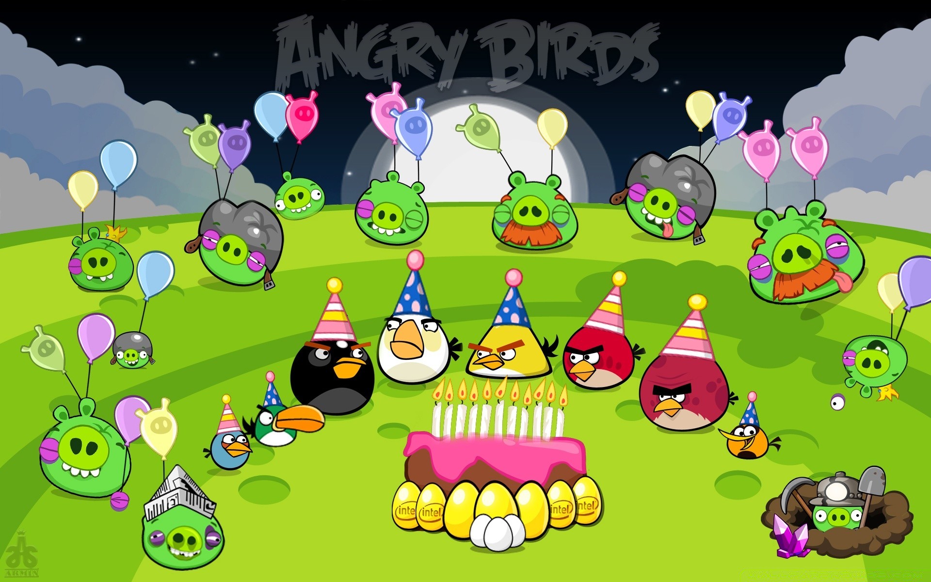 angry birds esboço ilustração vetor fofa bebê diversão design