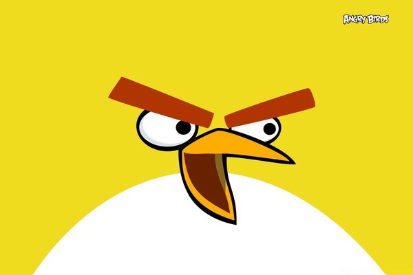 Ilustración del personaje de angry birds