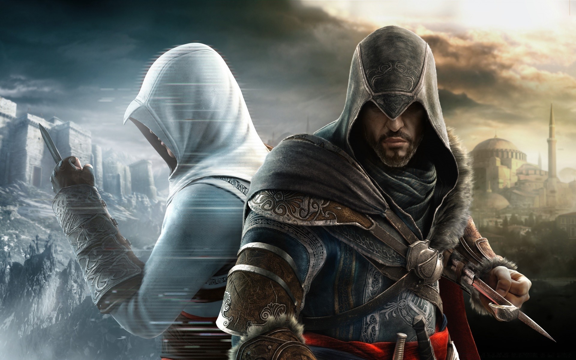 assassin s creed religion mann allein frau erwachsener krieg