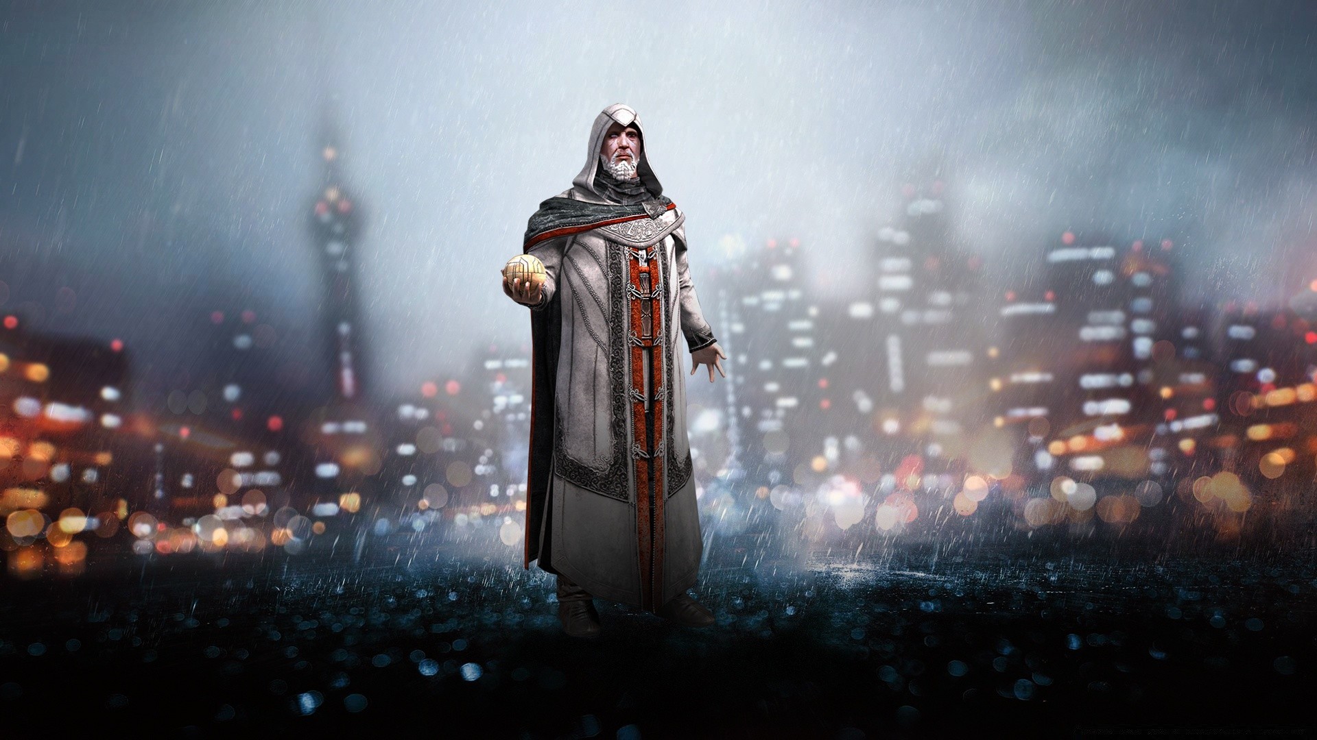 assassin s creed light winter city celebration christmas snow travel competition adult landscape one evening outdoors festival man action flame building