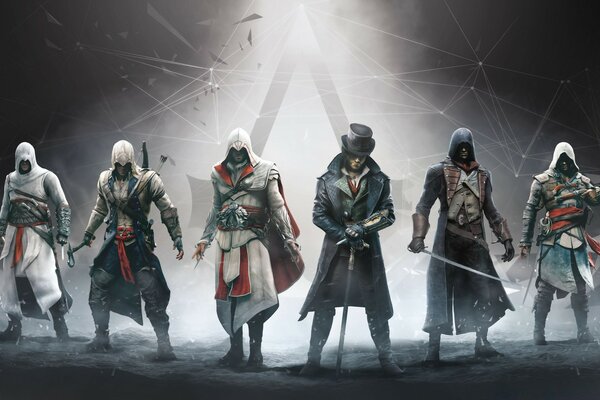 Assassins Creed ойын сериясының барлық басты кейіпкерлері