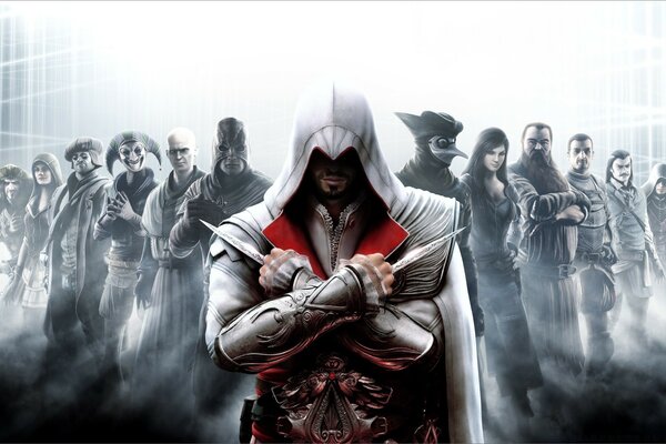 Assassin Kardeşliği karakterlerin toplanması