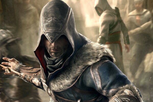 Assassin s creed erwachsener Mann unter seinen eigenen