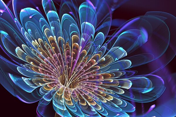 Fantastic flower design for desktop