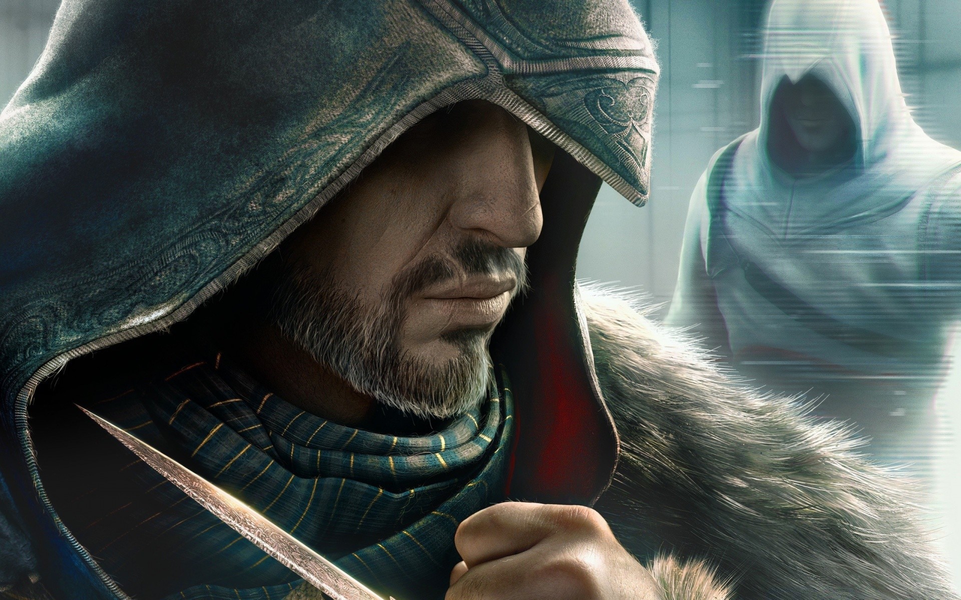 assassin s creed jeden człowiek portret dorosły welon kobieta