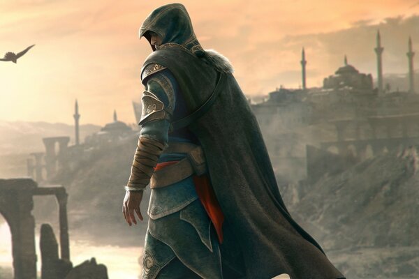 Assassin s creed. Ein Reisender reist durch Istanbul