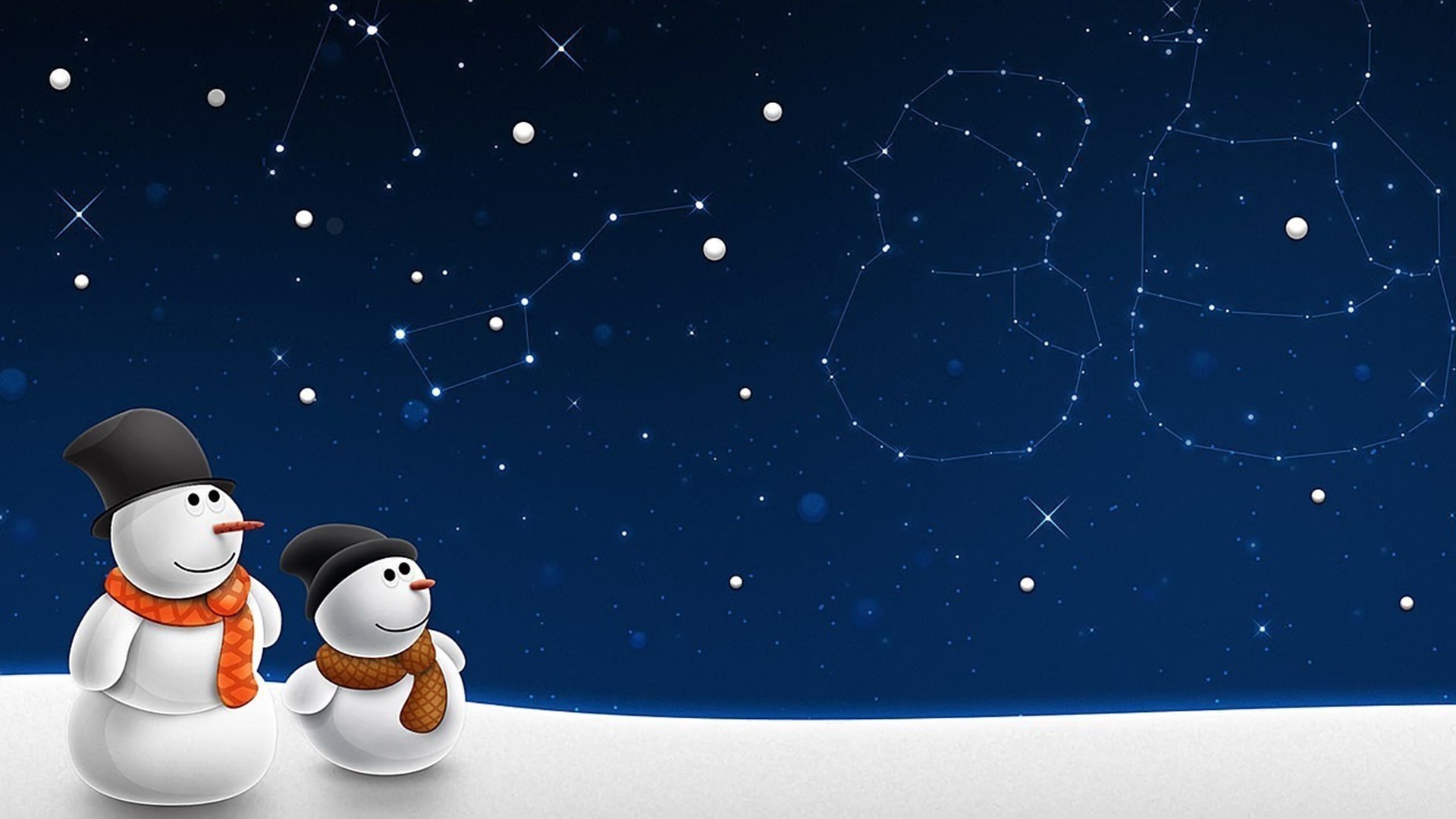 neujahr mond illustration weihnachten winter astronomie planeten grafik vektor raum desktop schnee