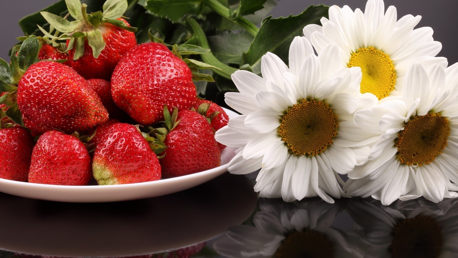 flores hoja naturaleza fruta comida verano fresa frescura saludable jardín