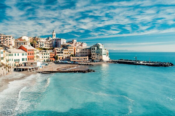 Côte d Azur am Meer