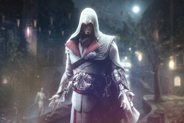 Assassin s creed With knives in his hands