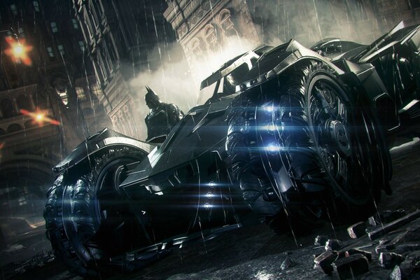 Imagens do filme O carro do Batman