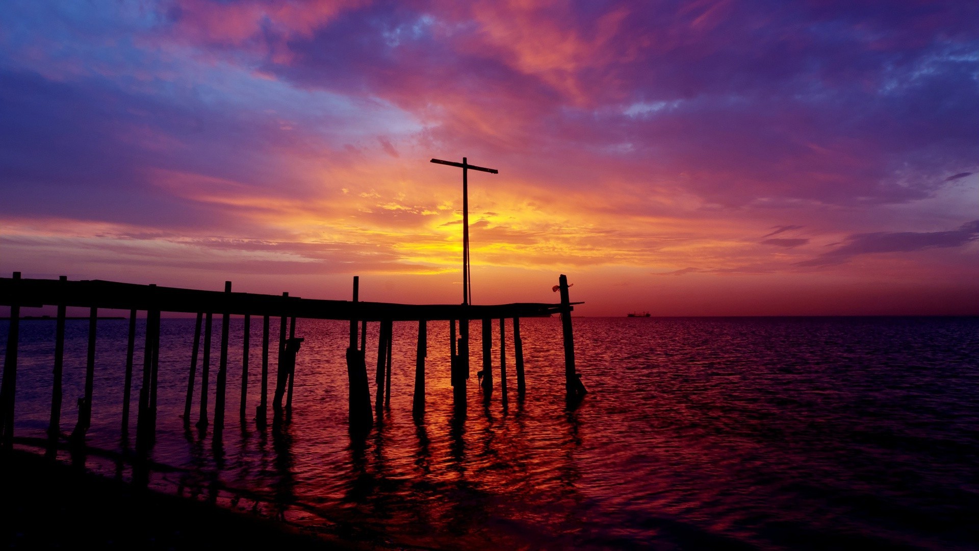 sonnenuntergang und dämmerung sonnenuntergang wasser dämmerung meer dämmerung ozean sonne strand abend himmel pier landschaft sommer landschaft licht gelassenheit