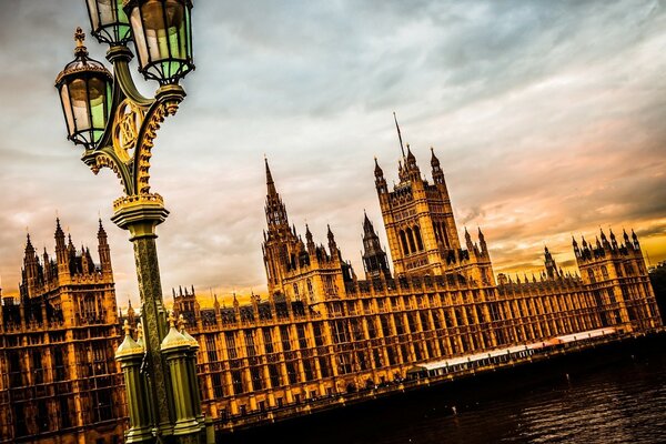 England, London. Palast von Westminster